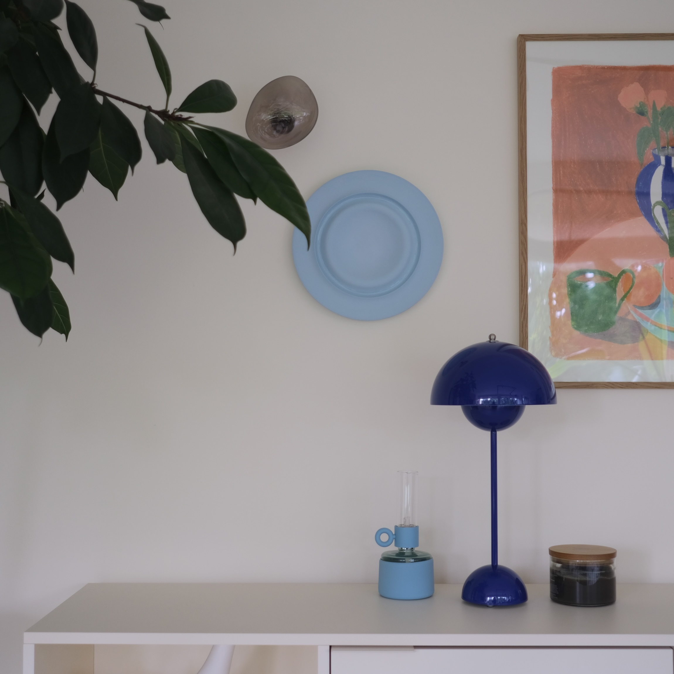 Wanddecoratie Jolanda lichtblauw - Afbeelding 7