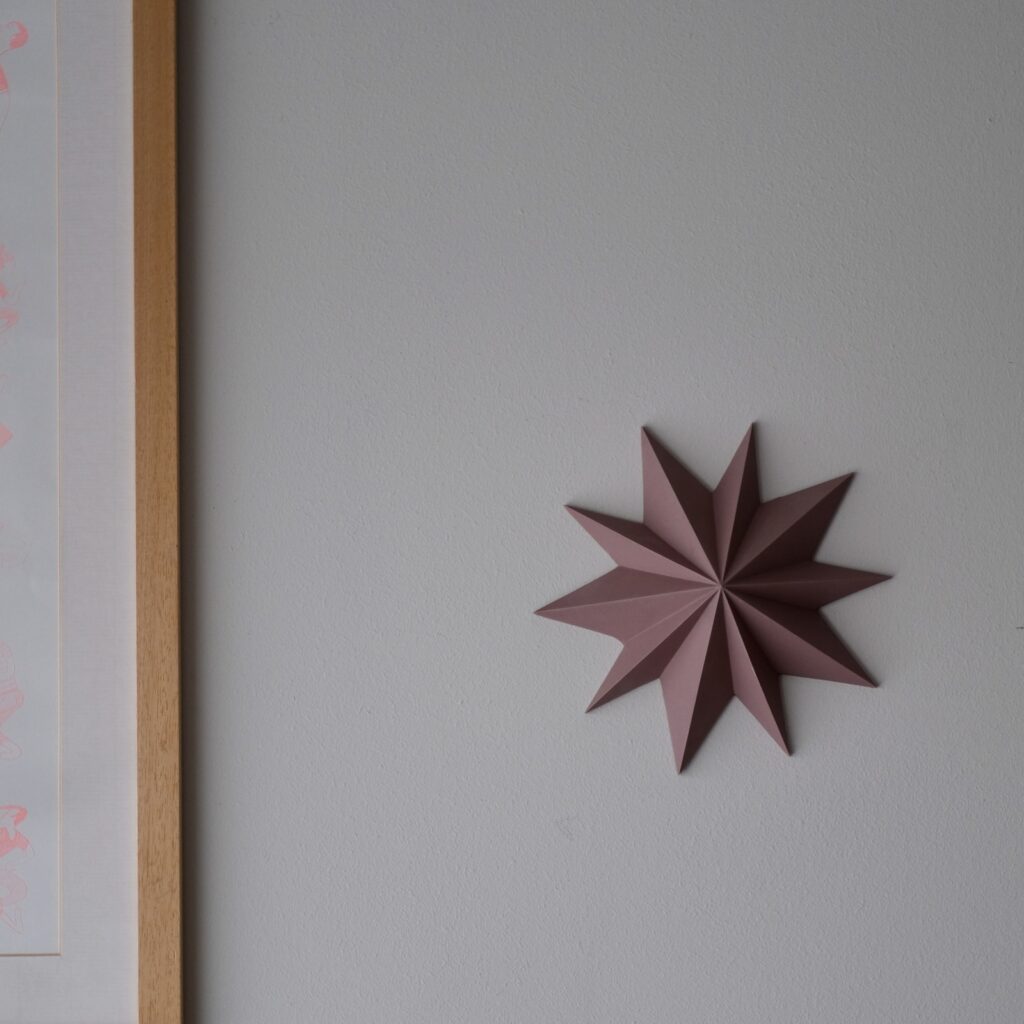 Kerstster anne porselein